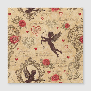 Motif romantique de vintage Cupid (4)