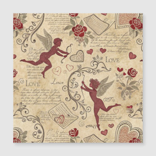 Motif romantique de vintage Cupid (5)