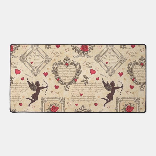 Motif romantique de vintage Cupid (8) (Recto)