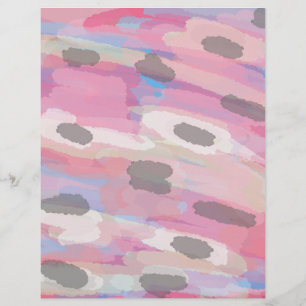 Motif rose Abstrait Camo