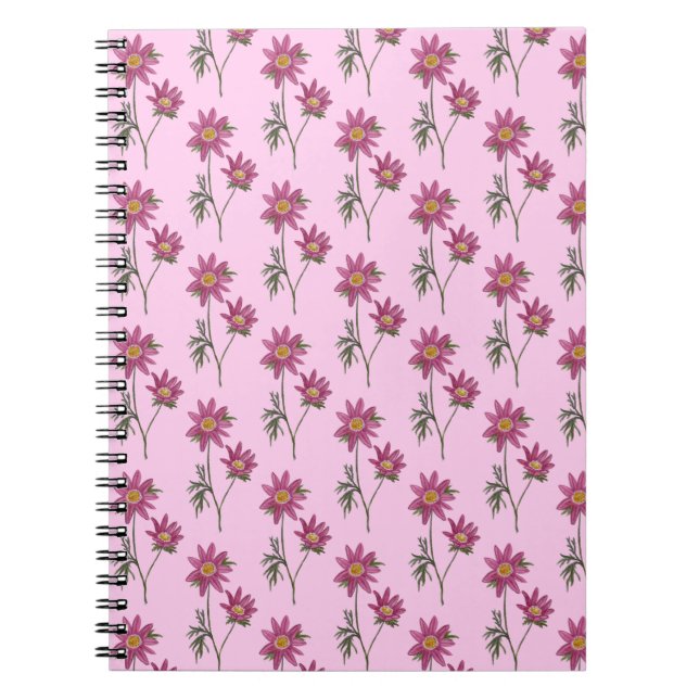 Motif rose Carnet Dill Daisy (Devant)
