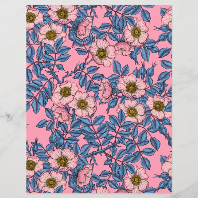 Motif rose de chien (Devant)