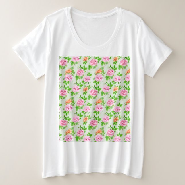 Motif Roses Roses Fleurs (Design devant)