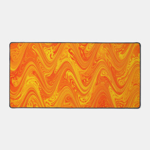 Motif rouge orange marbling