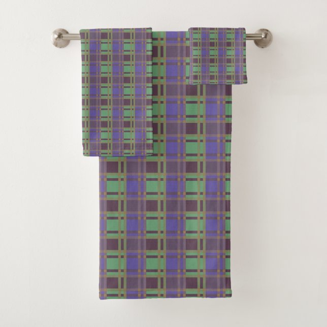 motif "Rustic Plaid Elegance" (En situation)