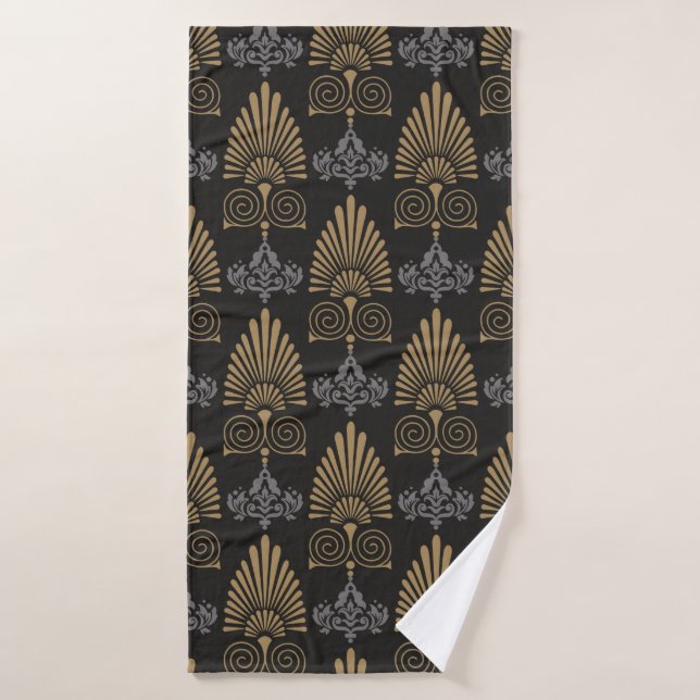 Motif sans couture Arrière - plan dans le style ar (Serviette de bain)
