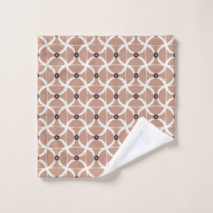 Motif sans couture avec lignes ondulées blanches e