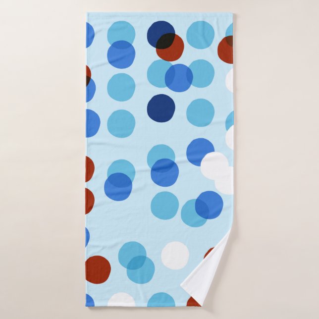 Motif sans couture avec ornement doodle abstrait,  (Serviette de bain)