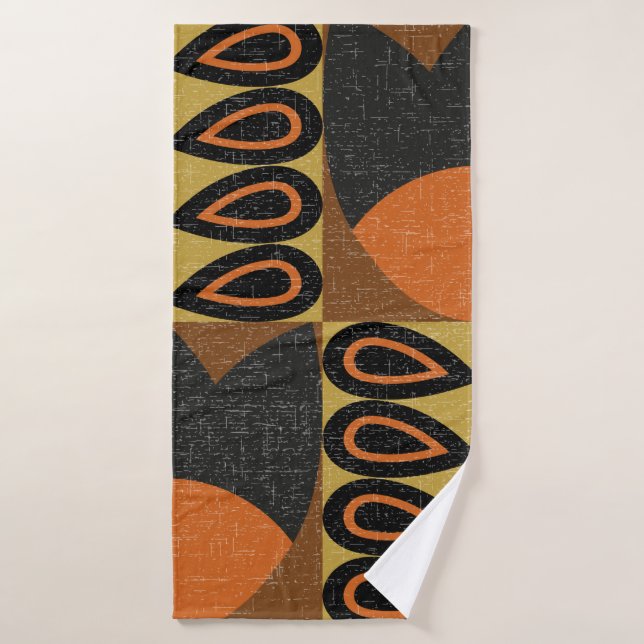 motif sans couture dans le style scandinave. Réini (Serviette de bain)