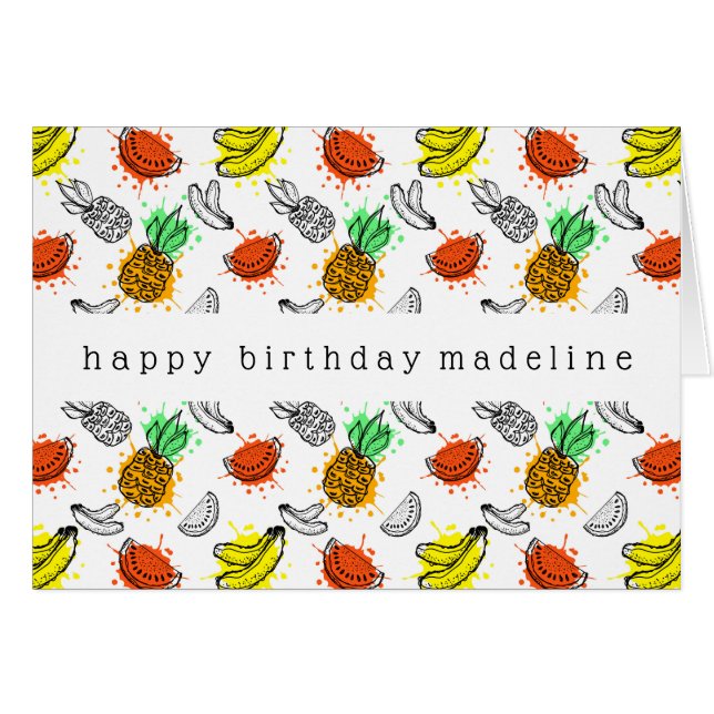 Motif sans couture de graphique de vecteur (Devant horizontal)