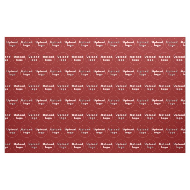 Motif sans couture de logo d'entreprise sur tissu  (Yard)