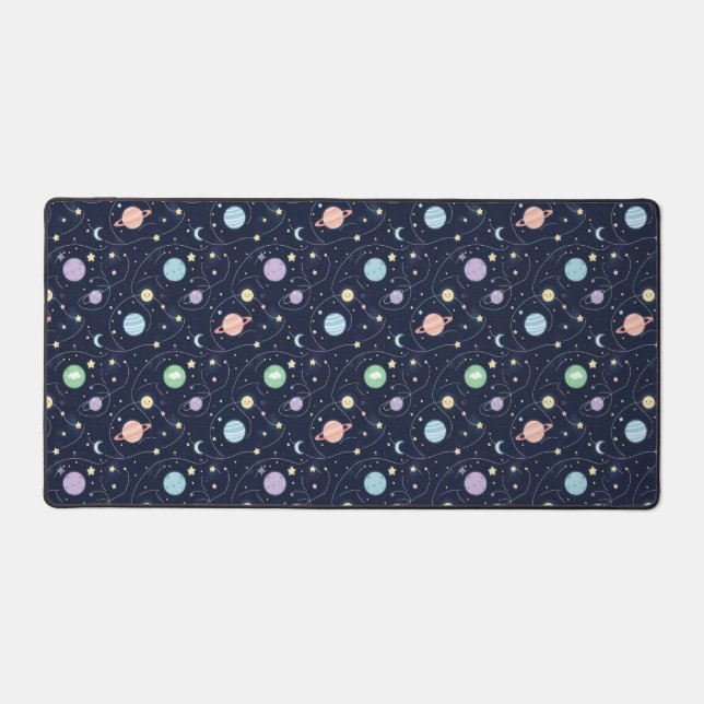 Motif sans couture de planètes du système solaire (Recto)