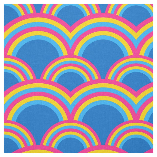 Motif sans couture en tissu arc-en-ciel (Échantillon)