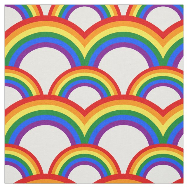 Motif sans couture en tissu arc-en-ciel (Échantillon)