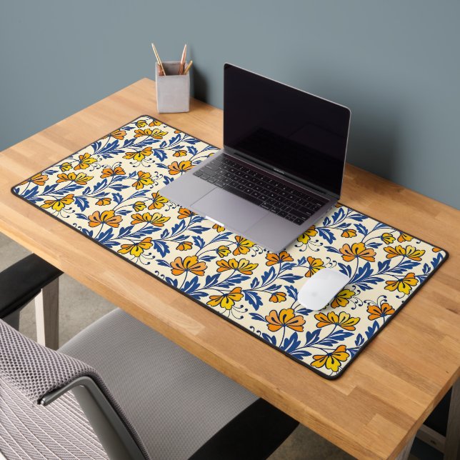 Motif sans couture époustouflant de fleurs et de f (Bureau 2)