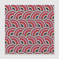 Motif sans couture géométrique rétro