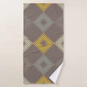 motif sans couture pois. Mosaïque de figu ethnique