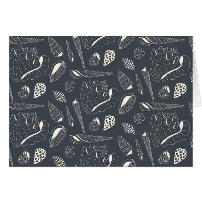 Motif sans joint avec coquillages (Devant horizontal)