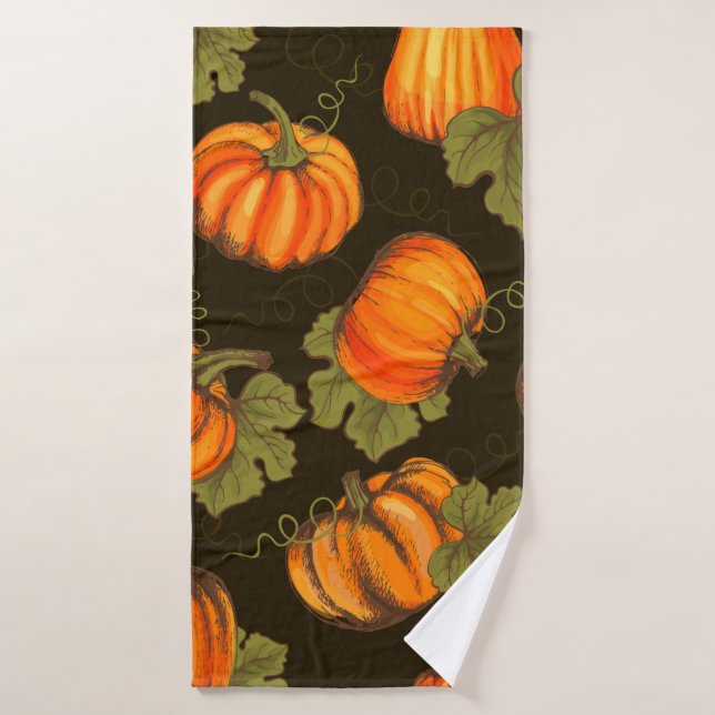 Motif sans soudure avec oran (Serviette de bain)