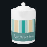 Motif Seashore Stripes<br><div class="desc">Seashore Stripes Motif - avec les couleurs de la plage et de sable de mer, bleu océan, bleu ciel, et mousse. Un design parfait pour les hommes ou les femmes. Nous avons laissé toutes les images utilisées dans cette conception personnalisable - Vous pouvez jouer avec eux à votre contenu de...</div>