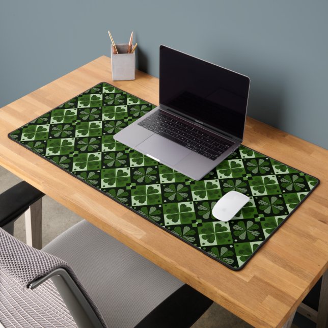 Motif shamrock Checkerboard (Bureau 2)