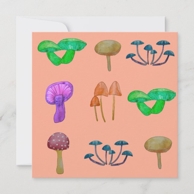 Motif simple champignons (Devant)