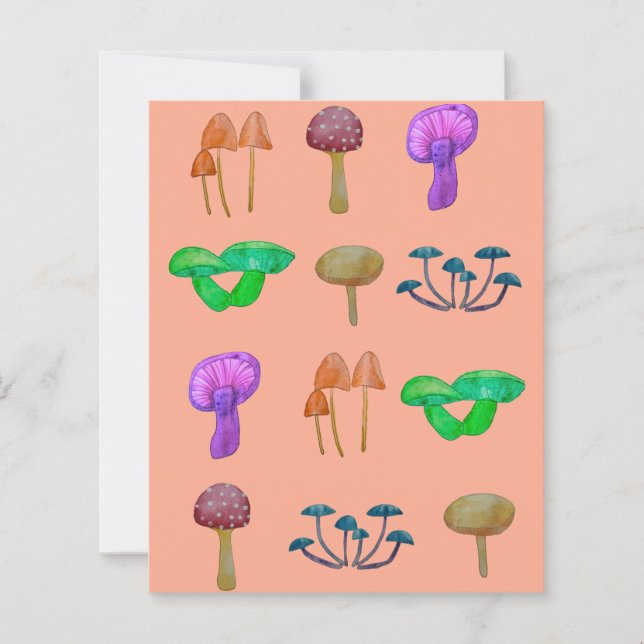 Motif simple champignons (Devant)