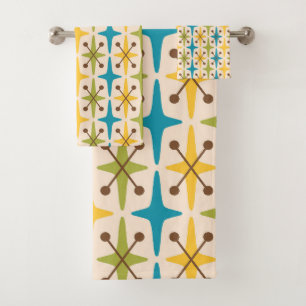 Motif Starburst moderne du milieu du siècle