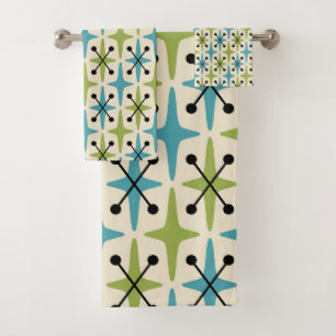 Motif Starburst moderne du milieu du siècle