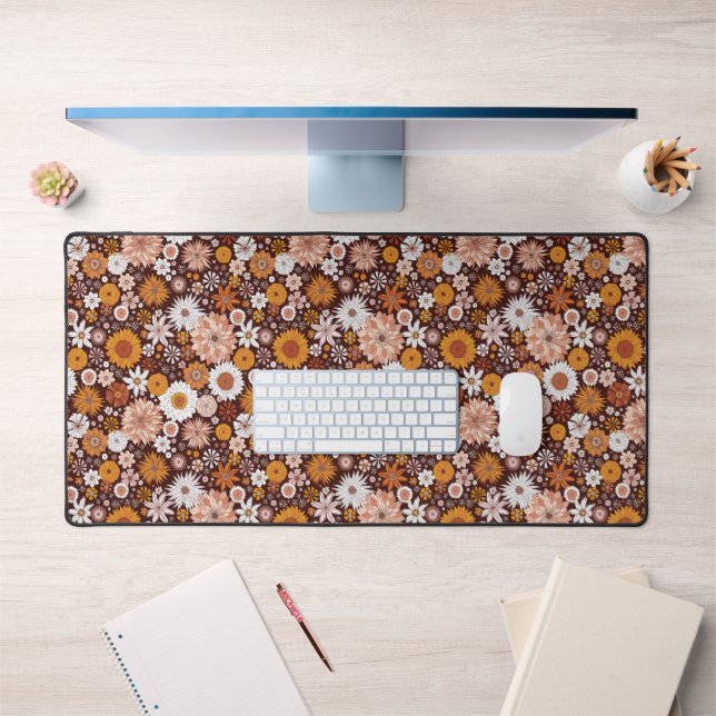 Motif super Retro Flower Garden (Bureau 1)