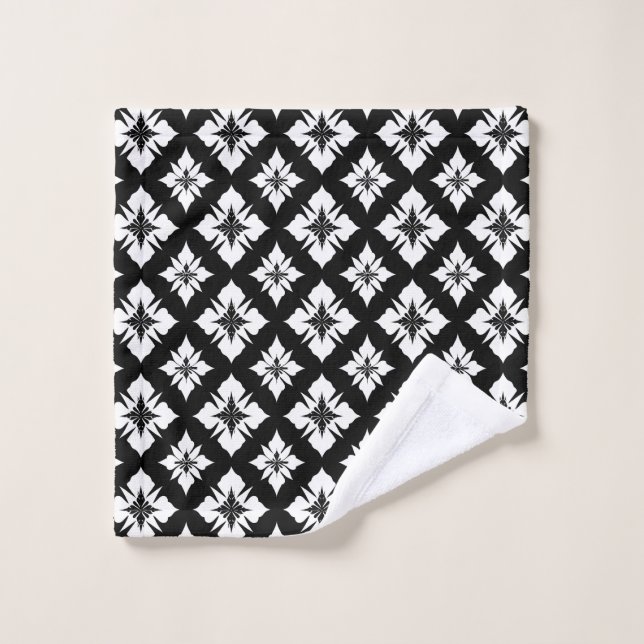 Motif symétrique (Gant de toilette)