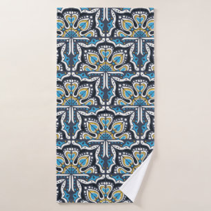 Motif Talavera. Un patchwork indien. Azulejos port