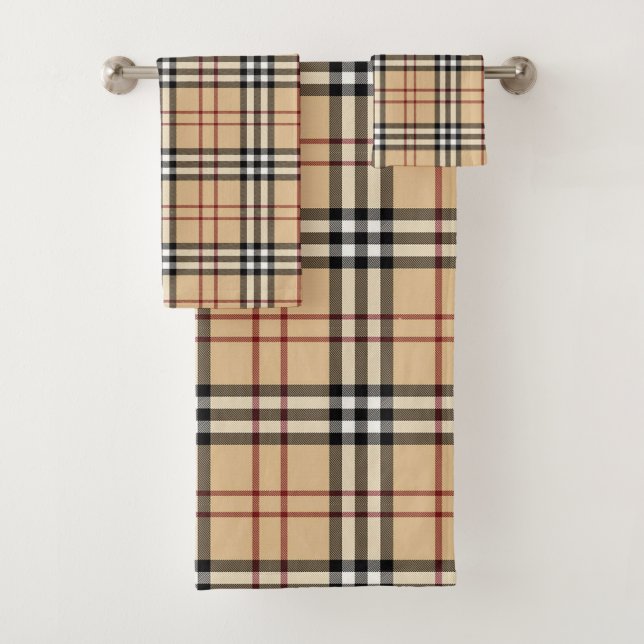 Motif Tartan Écossais (En situation)