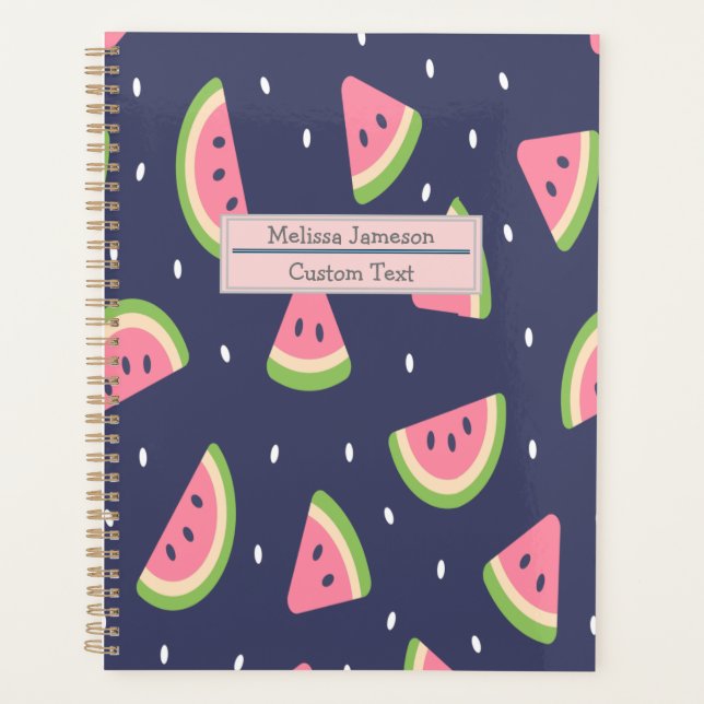 Motif tendance Red Green Pink Watermelon (Devant)