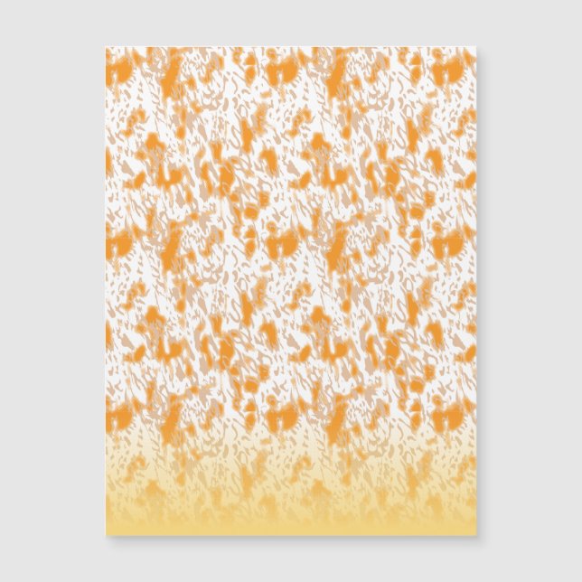 Motif textile présentant un motif orange et or vib (Devant)