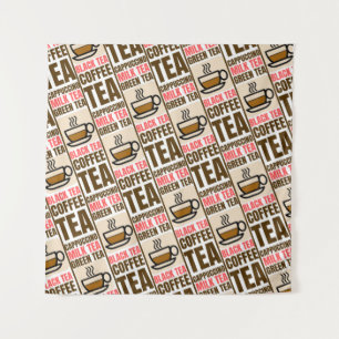 MOTIF THÉ CAFÉ, Tapisserie