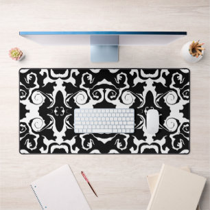 Motif torride en noir et blanc