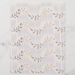 Motif tourbillon de feuille :