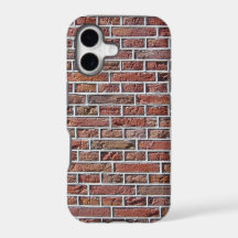 Motif traditionnel en brique rouge hollandais