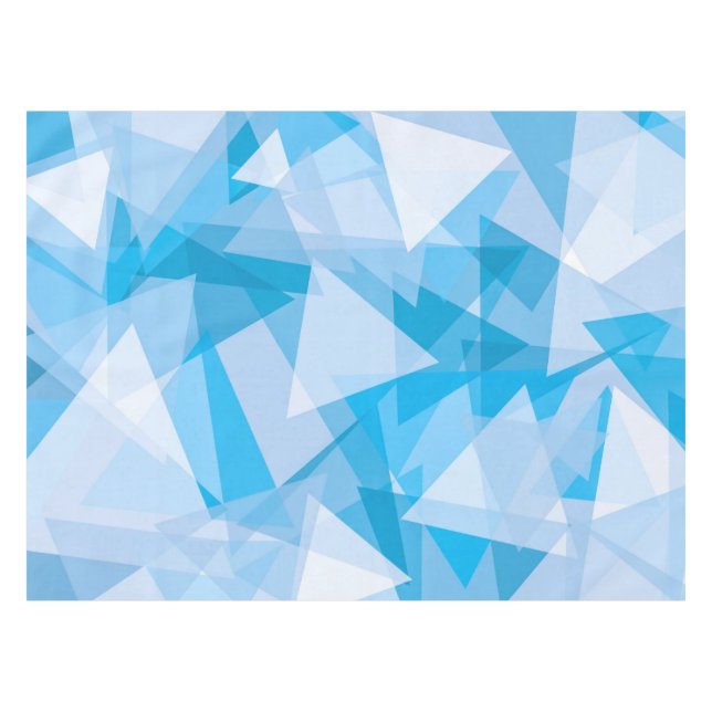 Motif triangle géométrique Abstrait | Nappe (Devant (Horizontal))