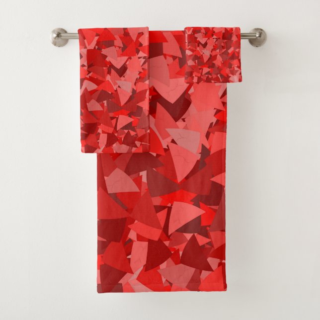 Motif Triangle Rouge (En situation)