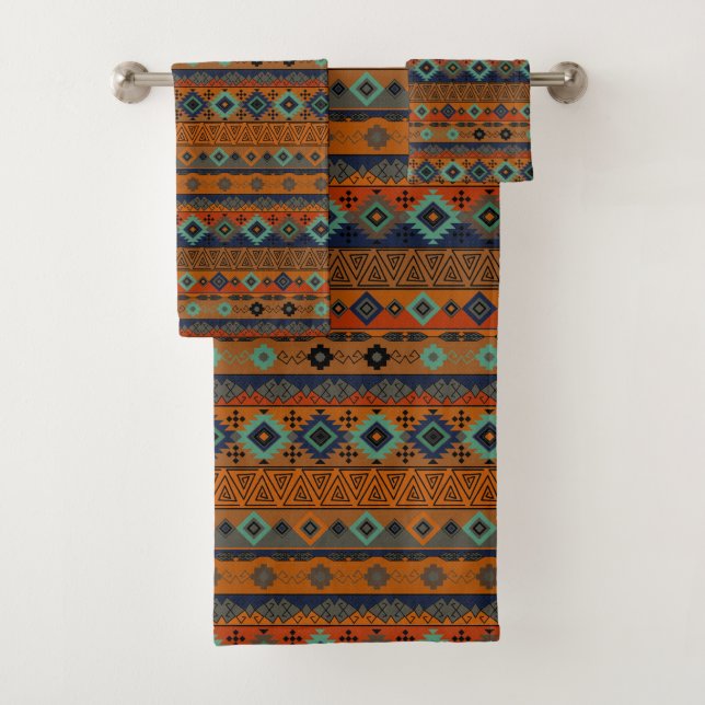 Motif tribal aztèque. (En situation)