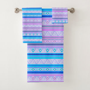 motif tribal ethnique géométrique d'Amérindien