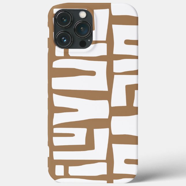 Motif tribal I LUV U Coque-Mate coque iphone (Verso)