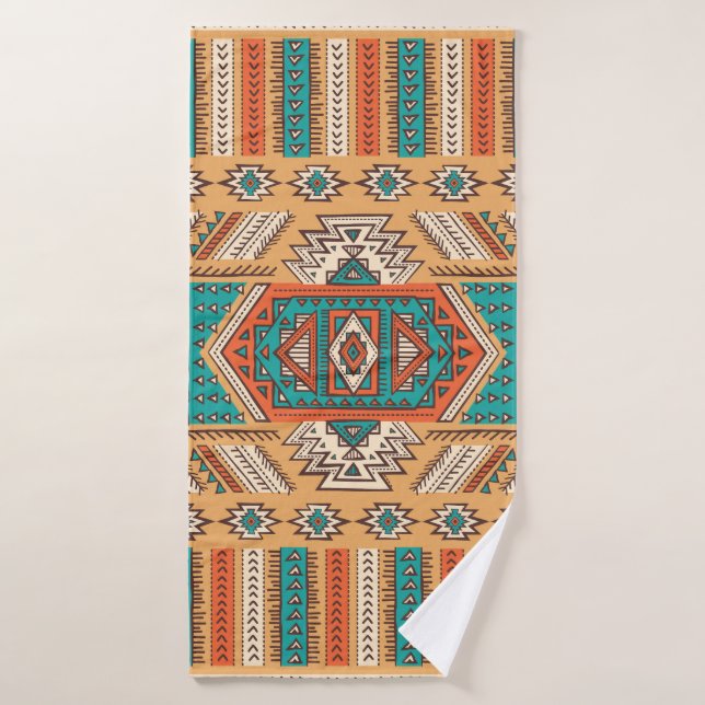 Motif tribale, parfait pour la décoration. (Serviette de bain)