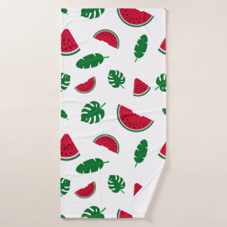 motif tropical, motif pastèque, mer tropicale