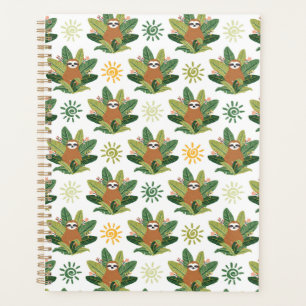 Motif Tropical Sloth