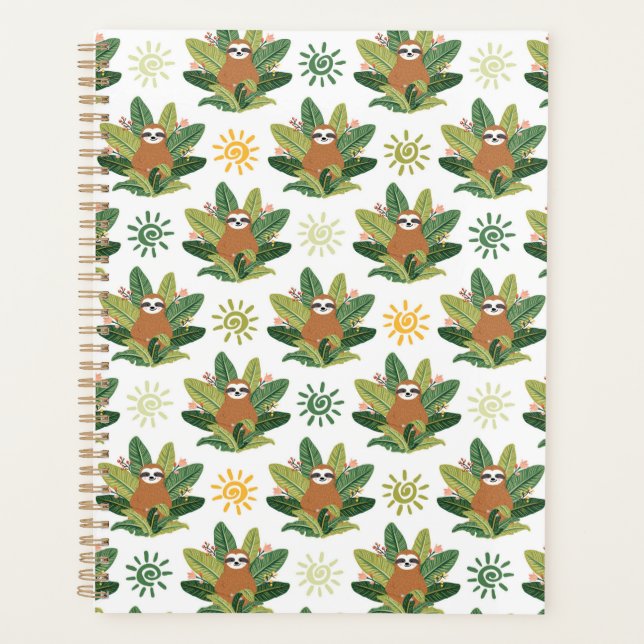 Motif Tropical Sloth (Devant)