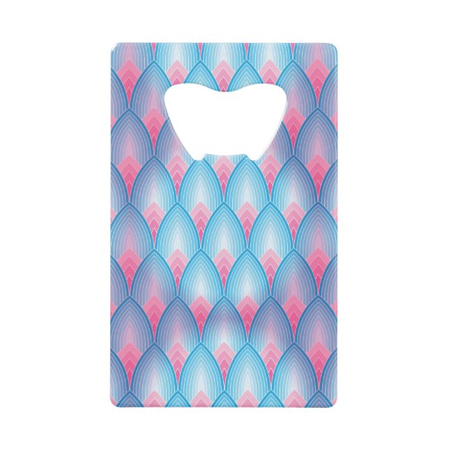 Motif turquoise et rose de pétale (Devant)