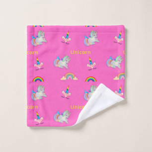 Motif Unicorne rose